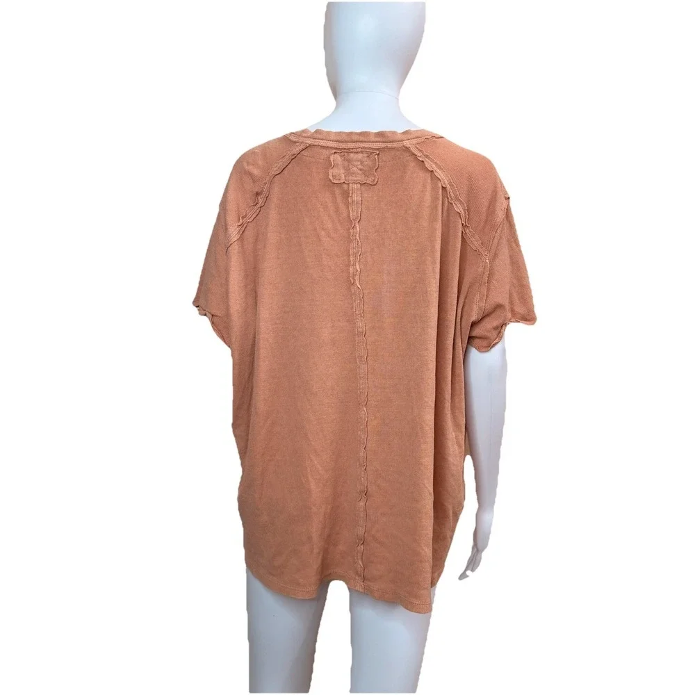 We‎ The Free Women's Oversized Flax Linen Cotton Free People Size Medium